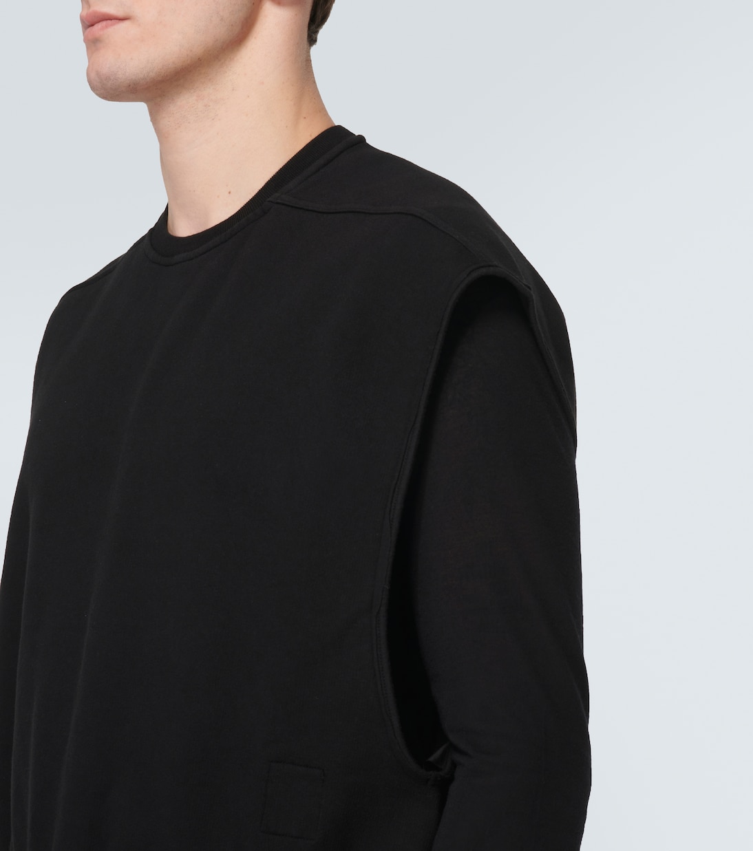 Tatlin cotton jersey T-shirt | DRKSHDW by Rick Owens