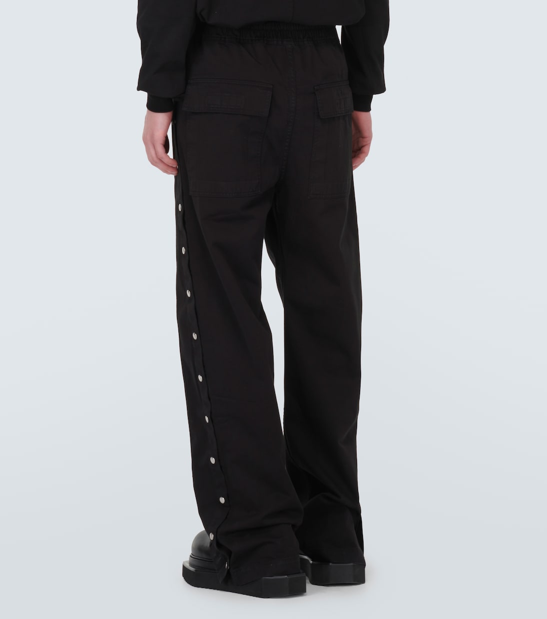 Pusher cotton canvas straight pants | DRKSHDW by Rick Owens