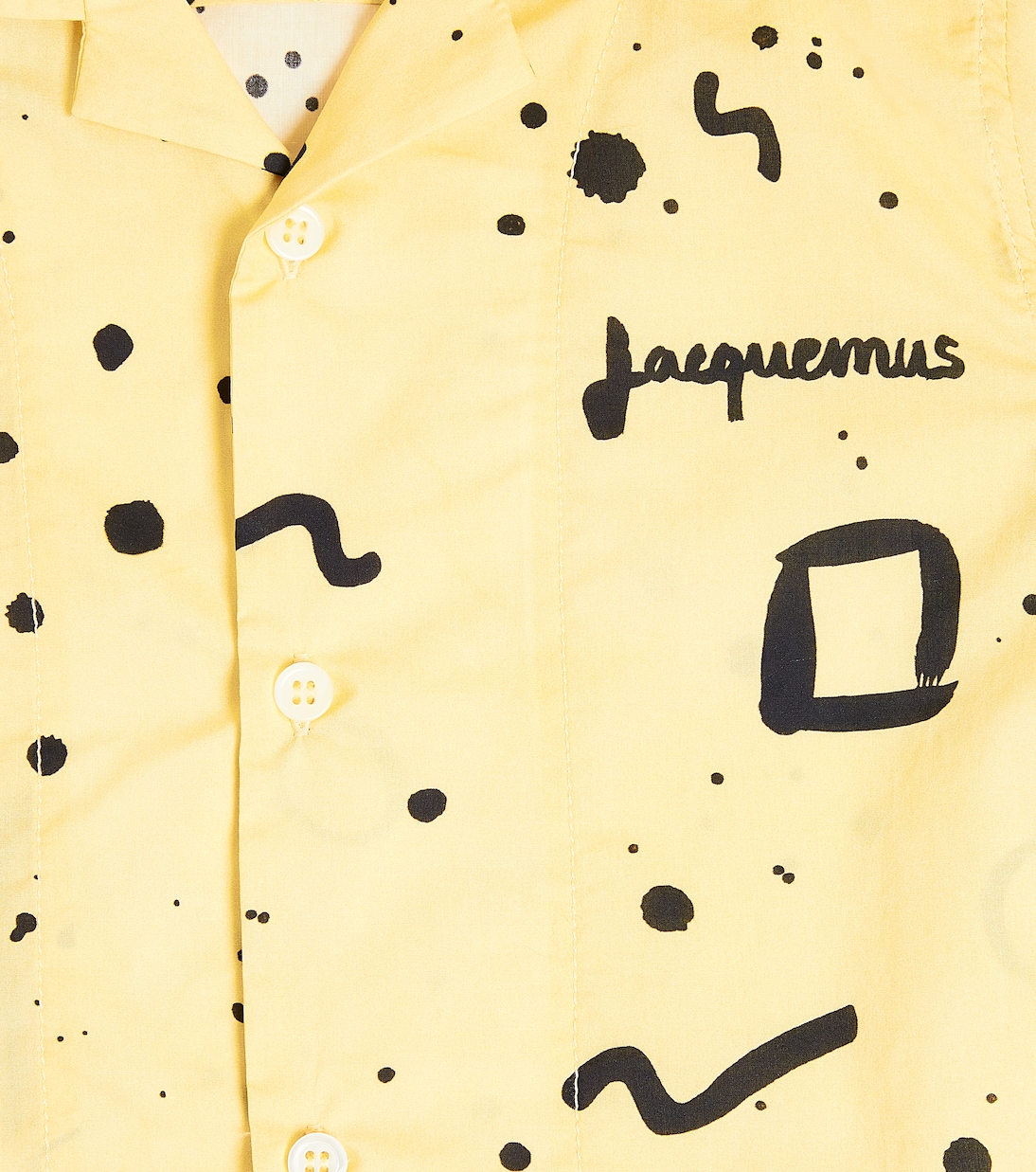 Le Chemise Jean printed denim shirt | Jacquemus Enfant