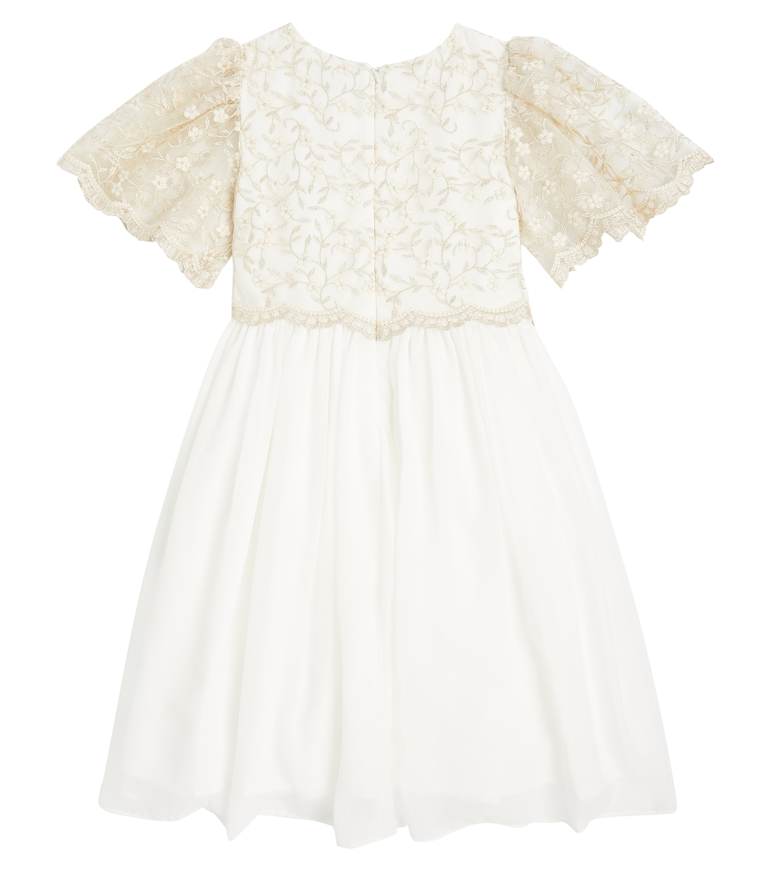 Verziertes Kleid mit Spitze | Patachou