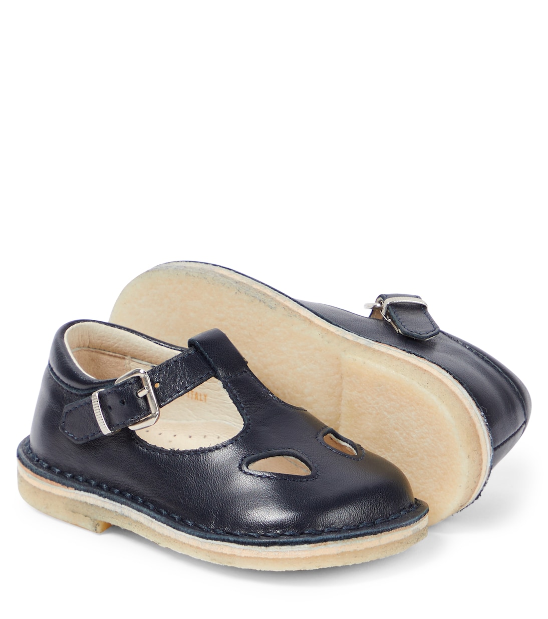 Bébé – Chaussures plates en cuir | Il Gufo