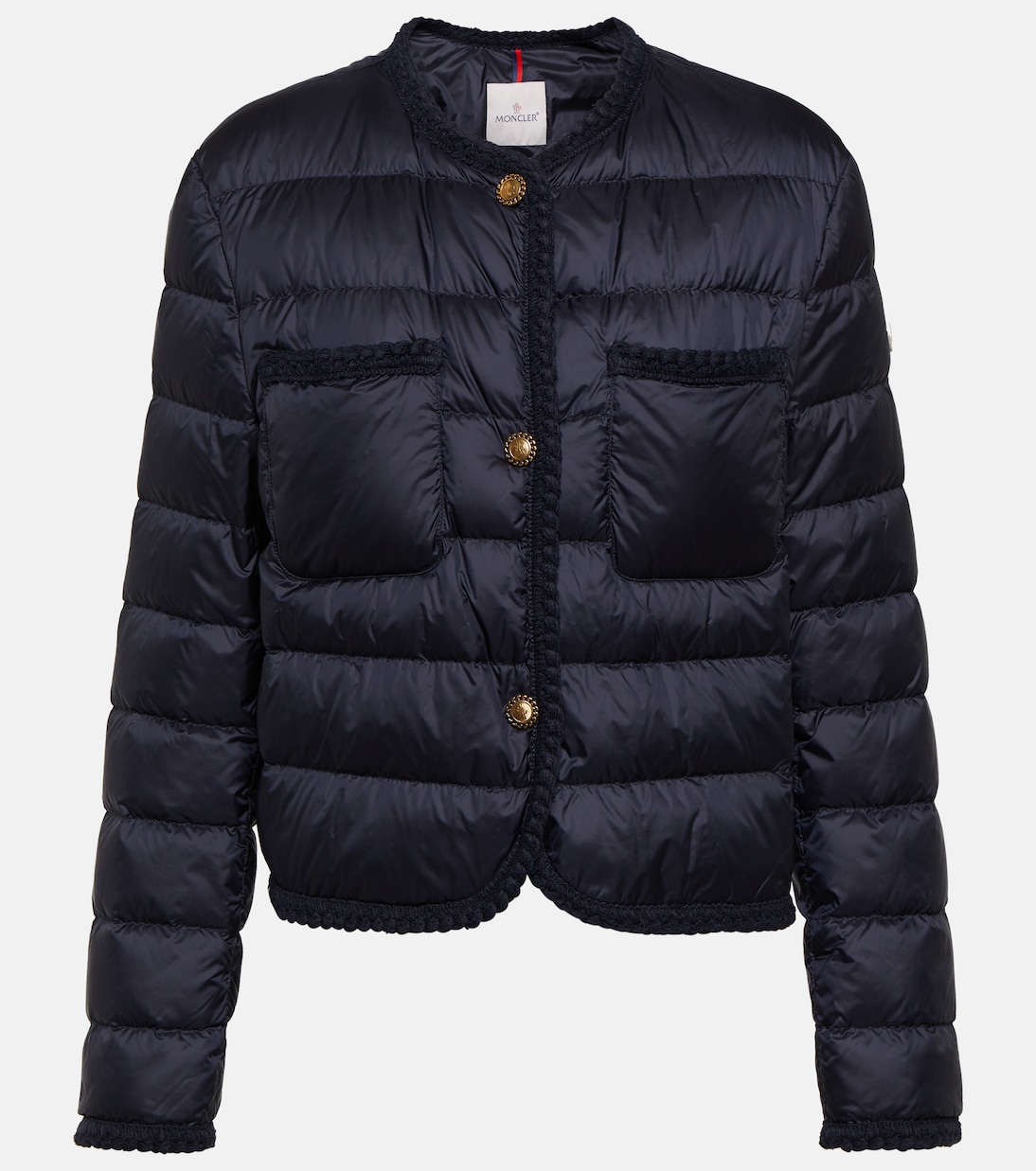 Aristeo down jacket in blue - Moncler | Mytheresa Aristeo down jacket in blue - Moncler | Mytheresa