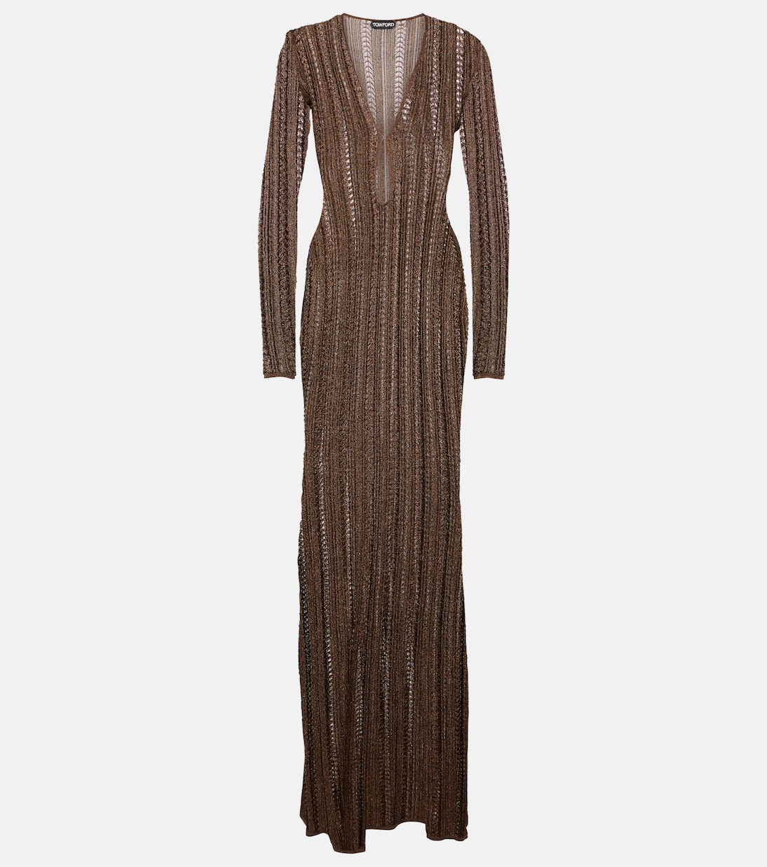 Abito lungo con cut-out | Tom Ford