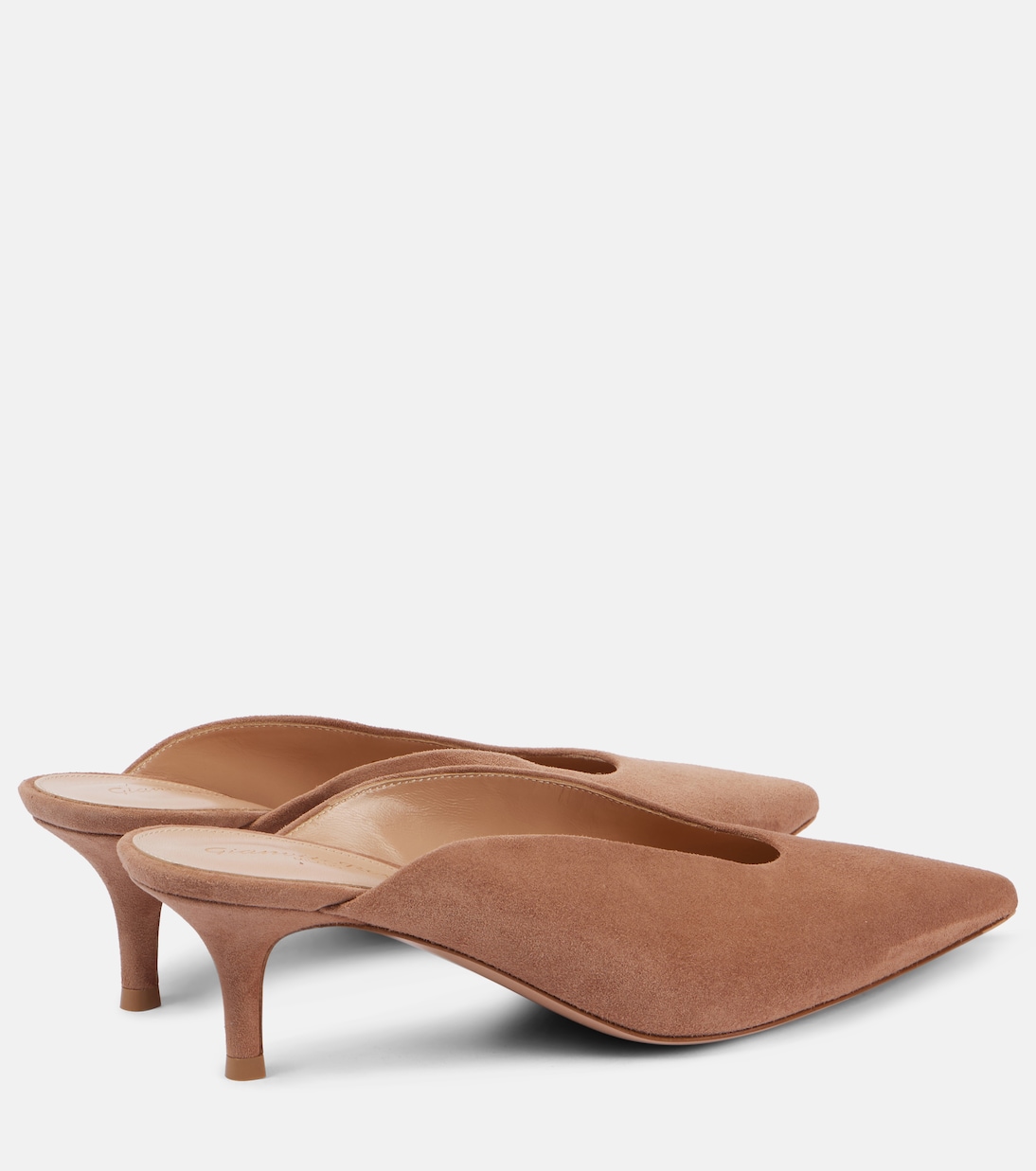 Mules in suede | Gianvito Rossi