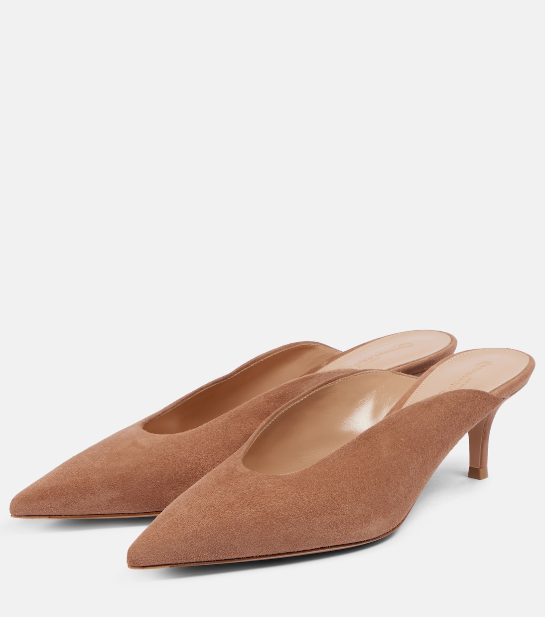 Mules in suede | Gianvito Rossi