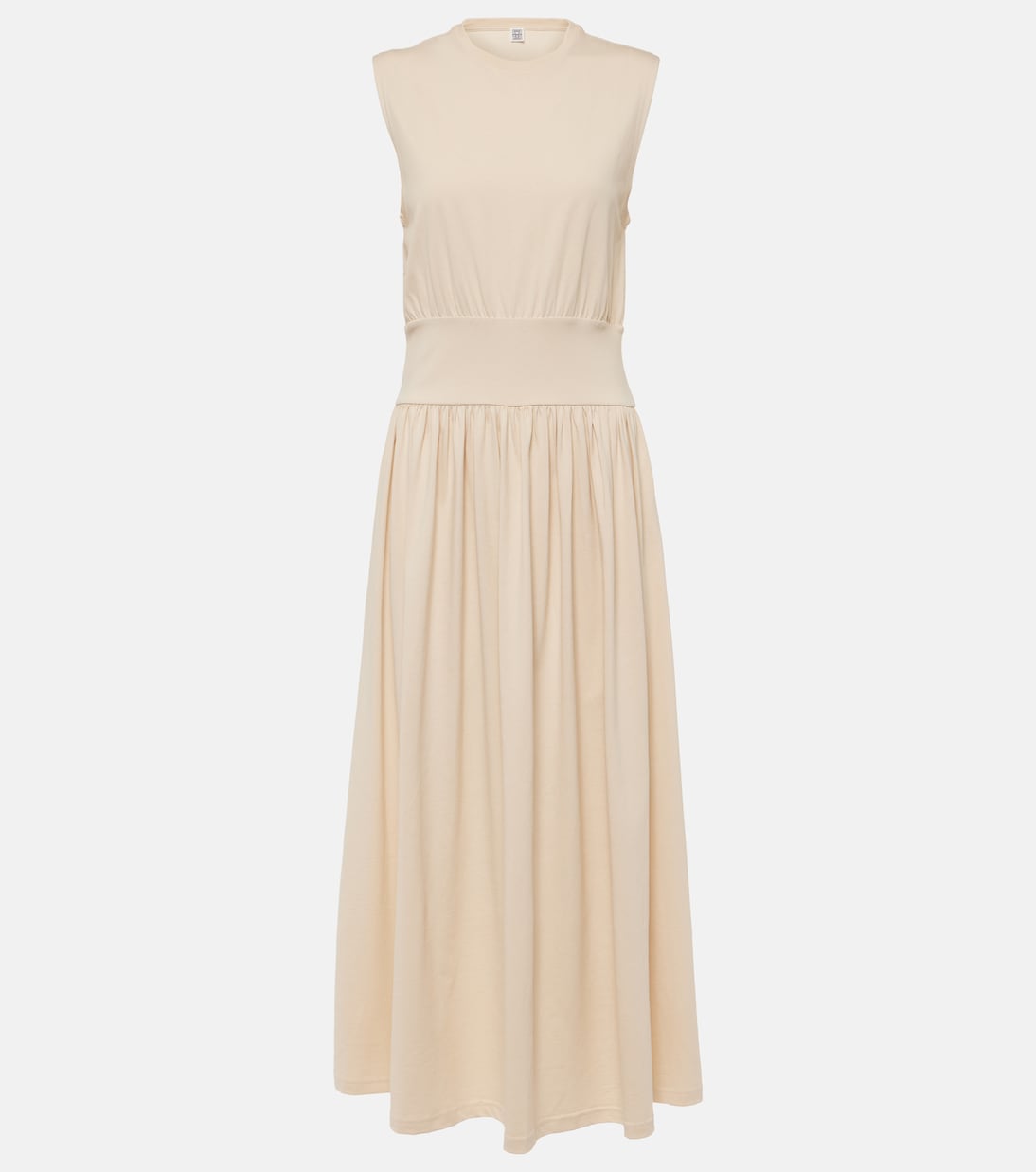 Abito midi in jersey di cotone | Toteme