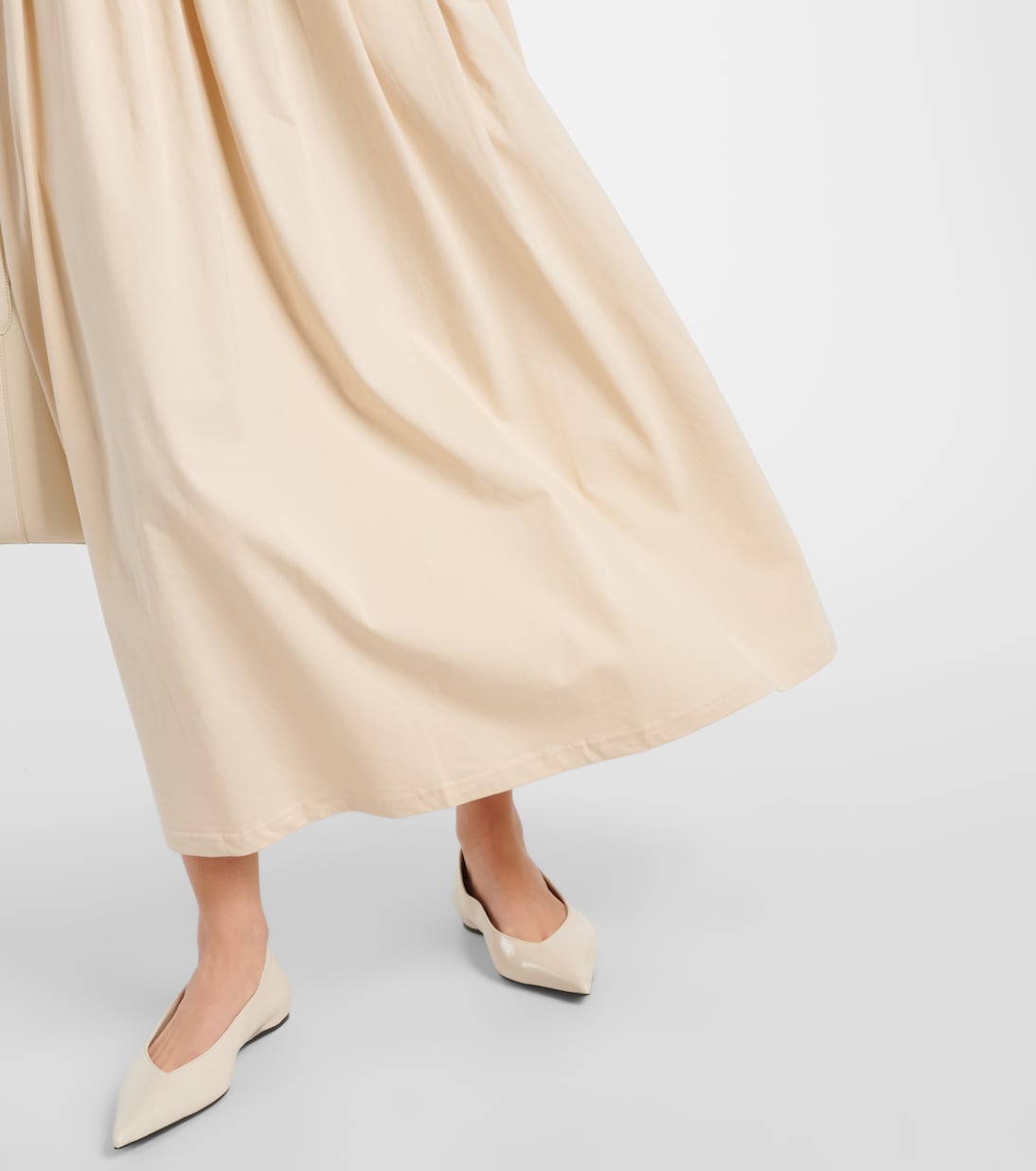 Abito midi in jersey di cotone | Toteme