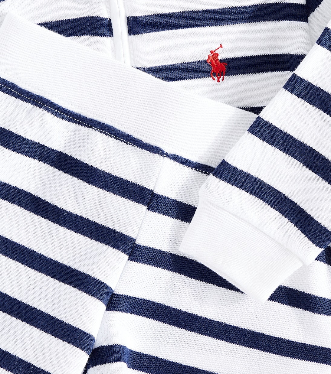 Baby striped cotton sweater and shorts set | Polo Ralph Lauren Kids