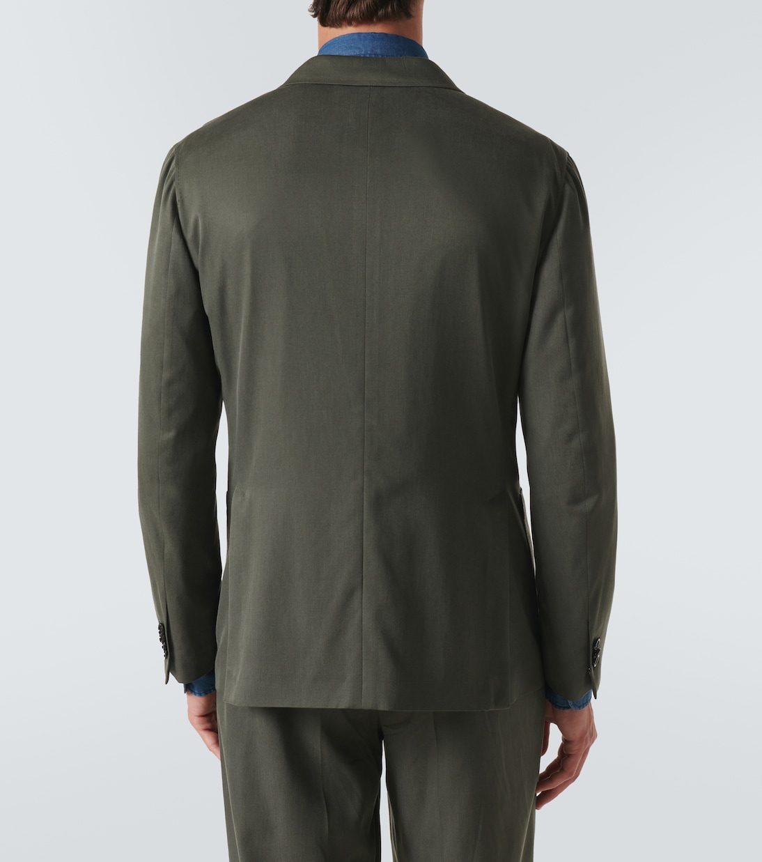 Blazer Soffio in gabardine di seta e cashmere | Brioni