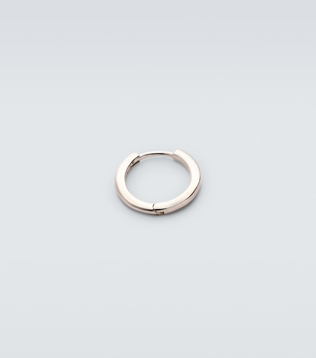 Boucle d'oreille unique en or blanc 18 ct | Mateo