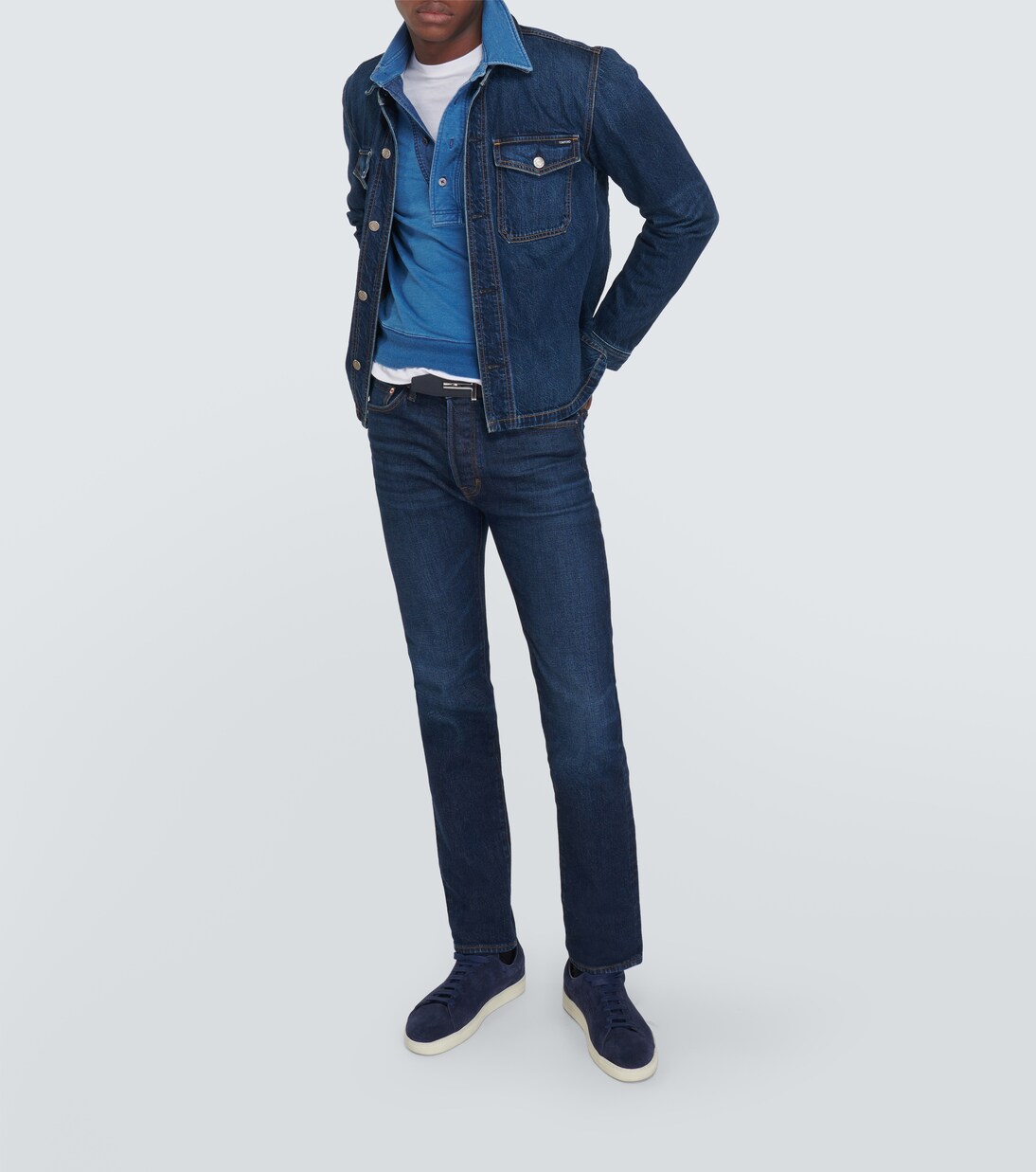Polo de mezcla de algodón | Tom Ford