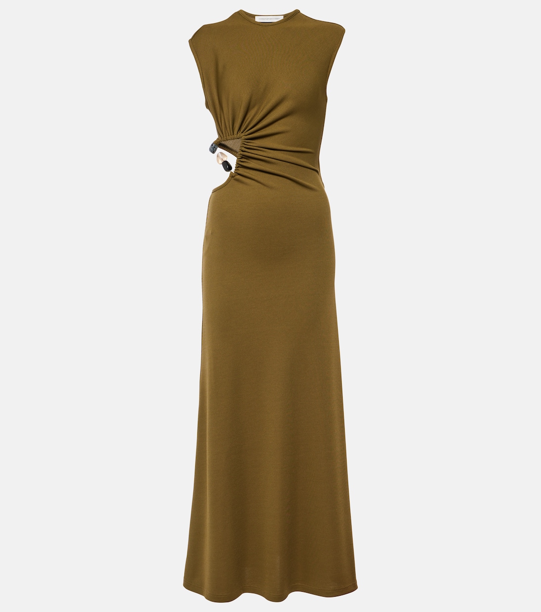 Embellished cutout maxi dress | Christopher Esber