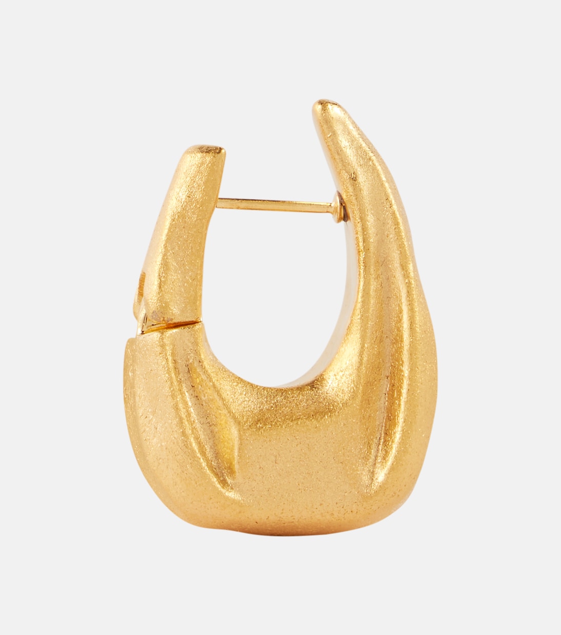 Pendientes de aro Olivia Small chapados en oro de 18 ct | Khaite