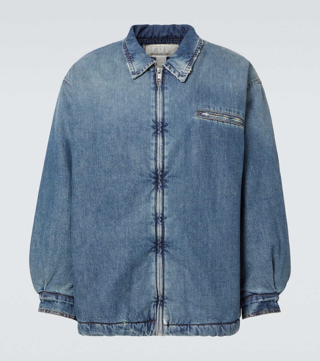 Chaqueta de denim con borrego sintético | ERL