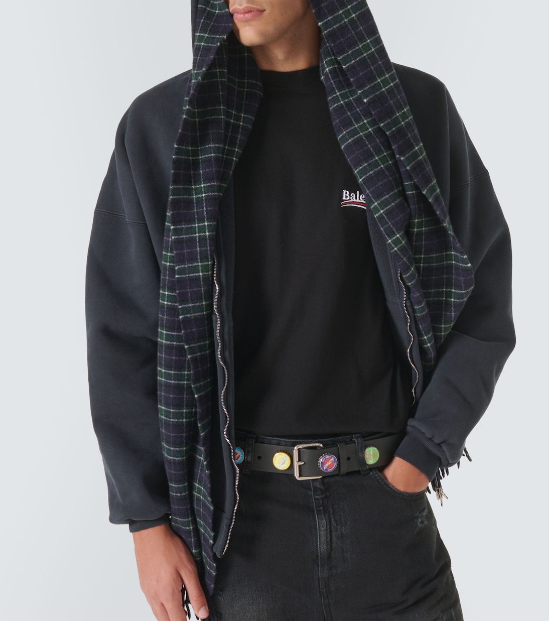 Verzierter Gürtel aus Leder | Balenciaga