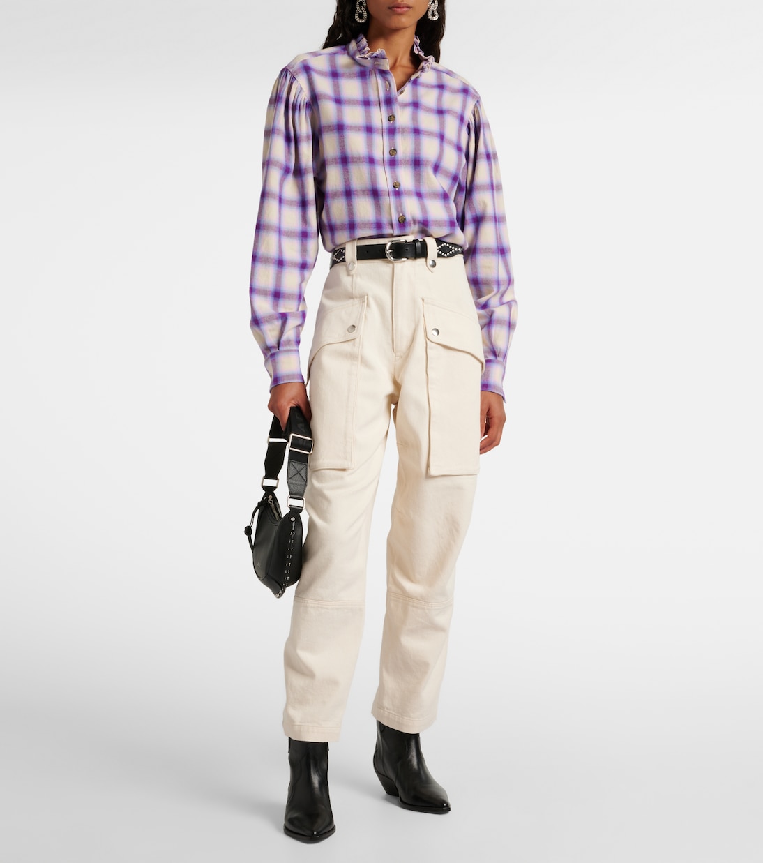 Camicia in cotone a quadri | Marant Etoile