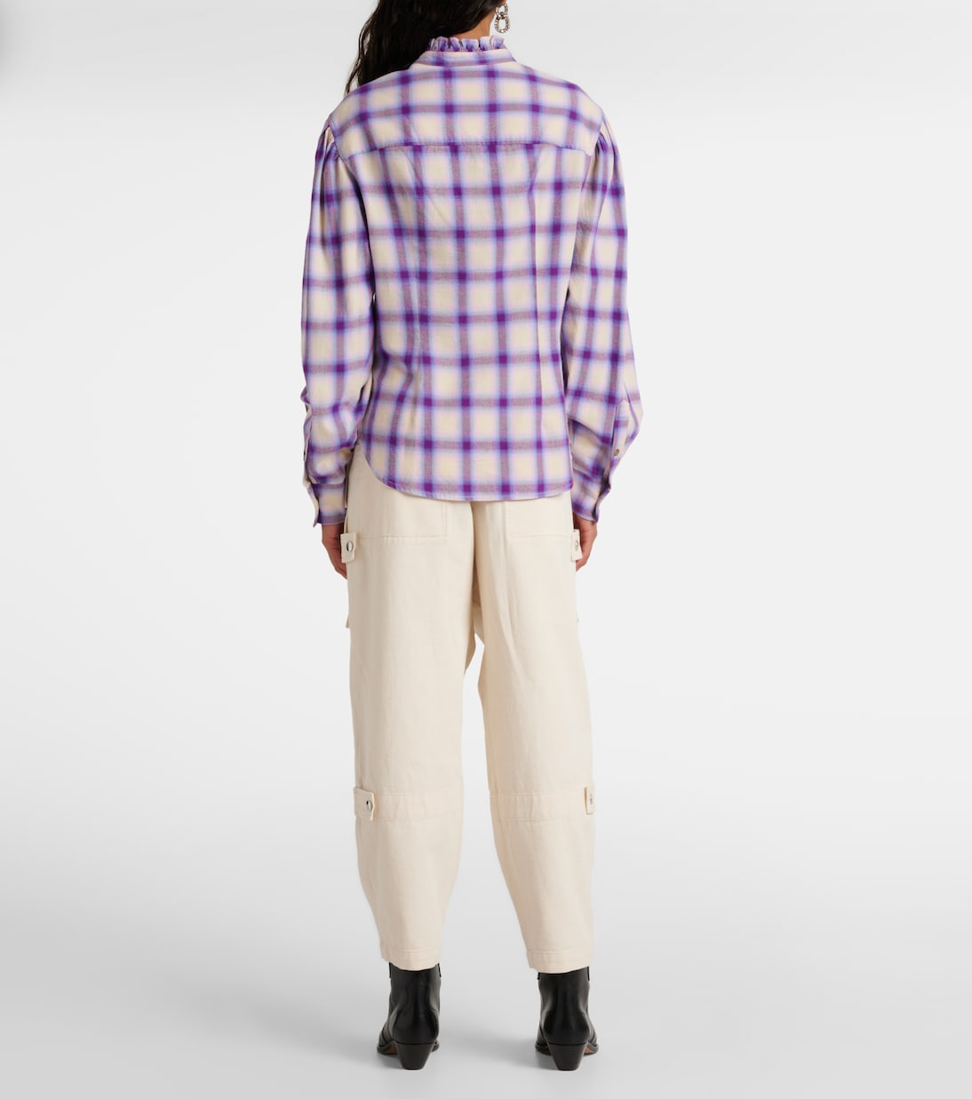 Camicia in cotone a quadri | Marant Etoile