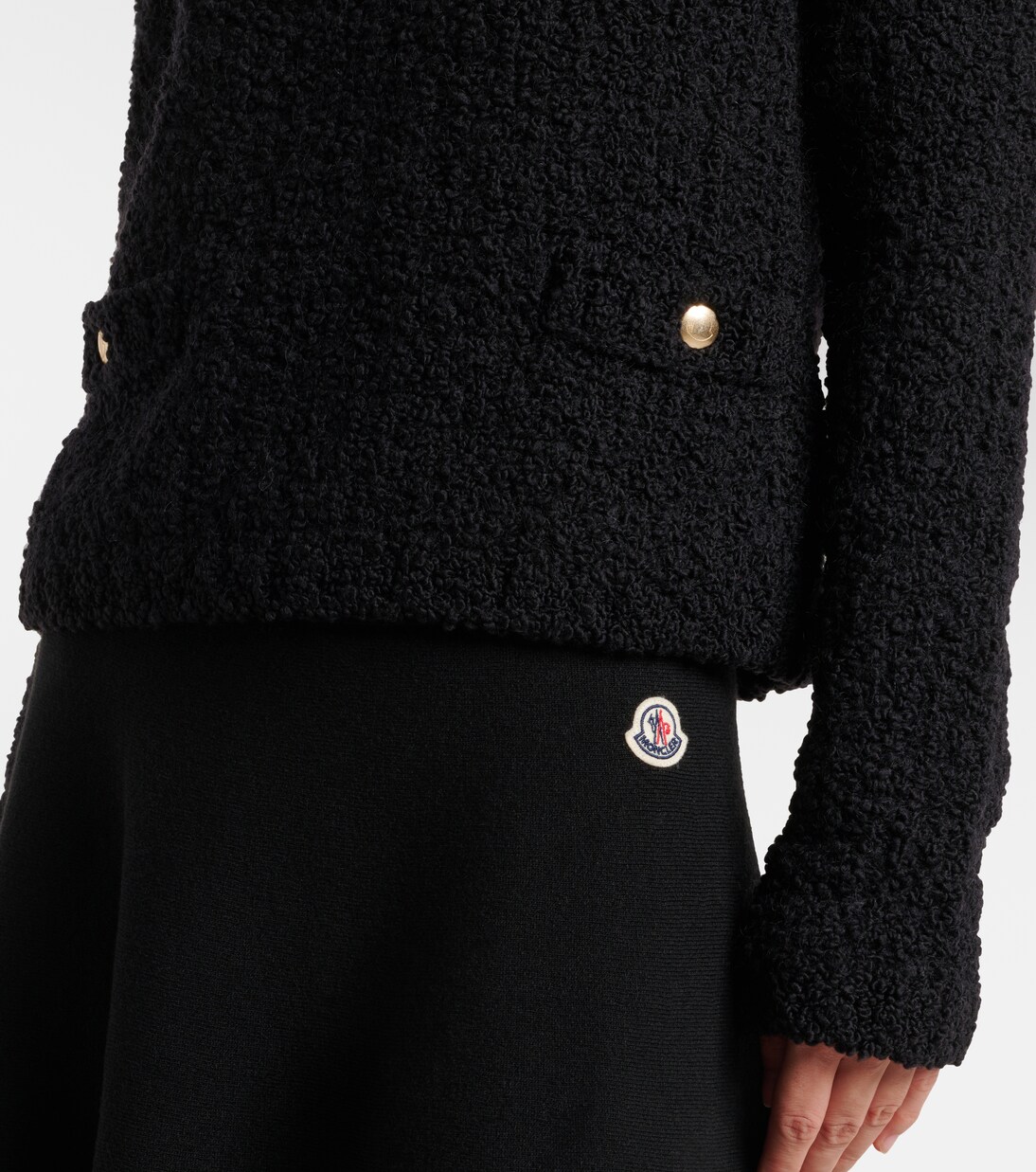 Jersey de Mezcla de Lana Moncler para Jóvenes Modernos