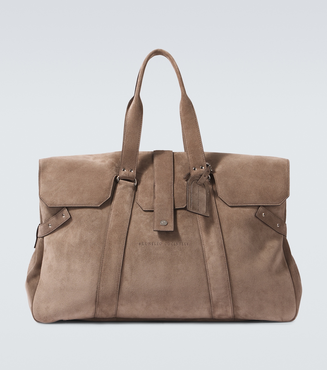 Weekender aus Veloursleder | Brunello Cucinelli