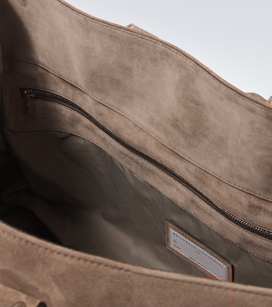 Weekender aus Veloursleder | Brunello Cucinelli