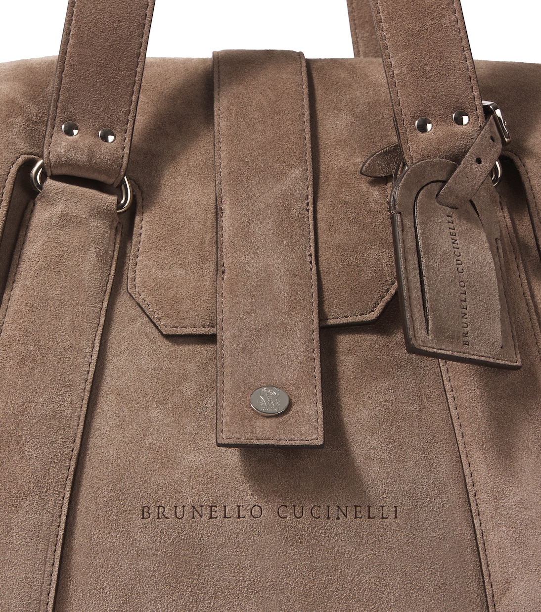 Weekender aus Veloursleder | Brunello Cucinelli