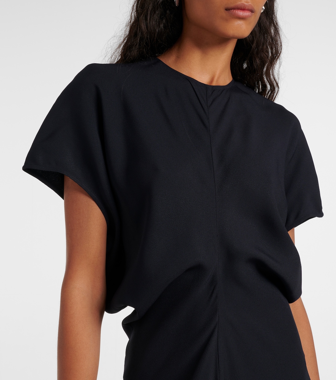 Abito lungo Slouch con ruches | Toteme