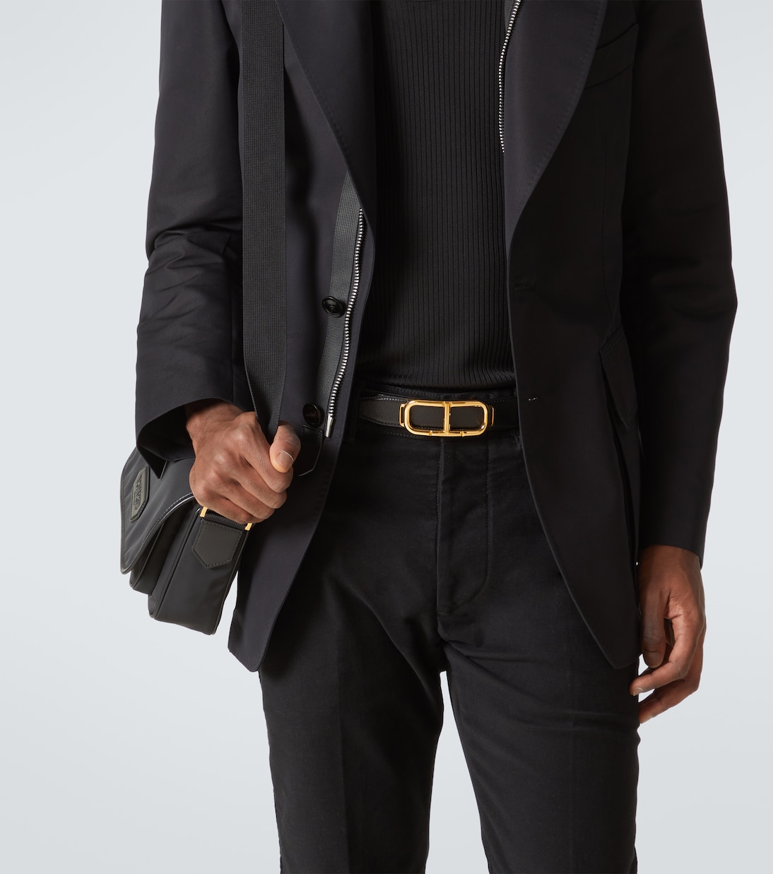 Gürtel Stadium T aus Leder | Tom Ford