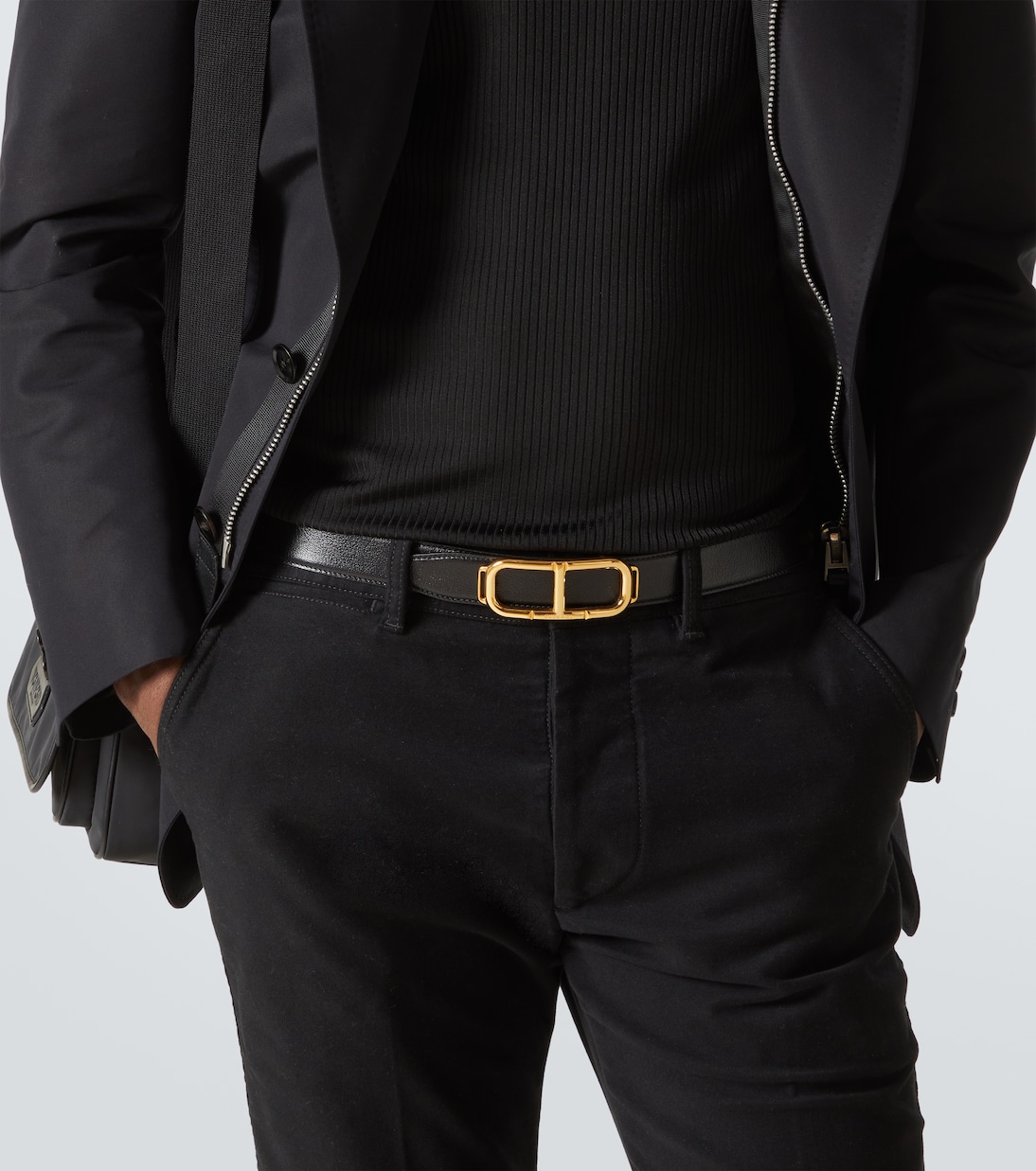 Gürtel Stadium T aus Leder | Tom Ford