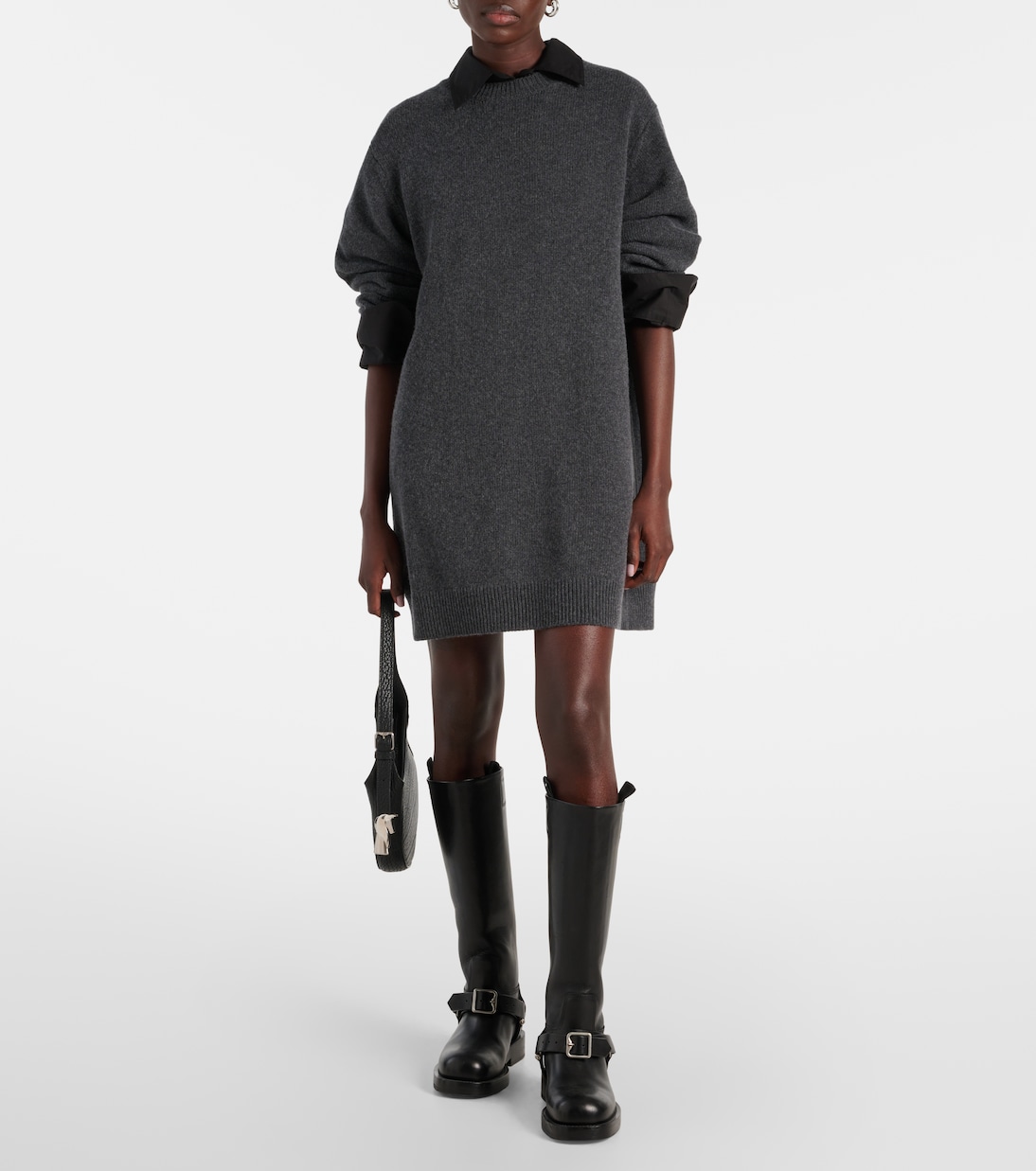 Abito Maxime in maglia di misto lana | The Frankie Shop