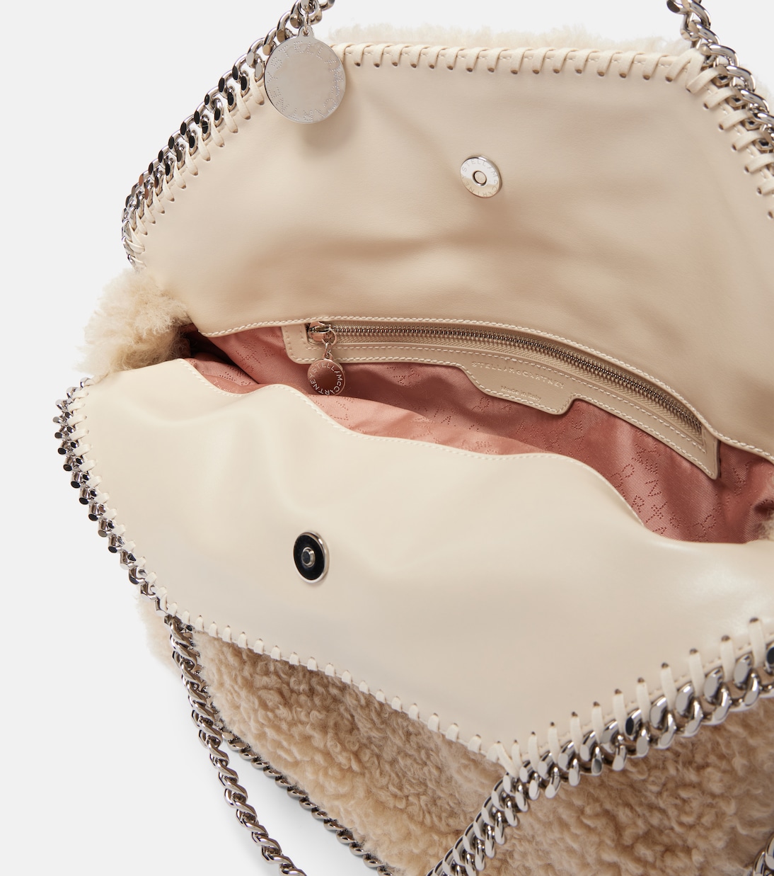 Tote Falabella Large de borrego sintético | Stella McCartney