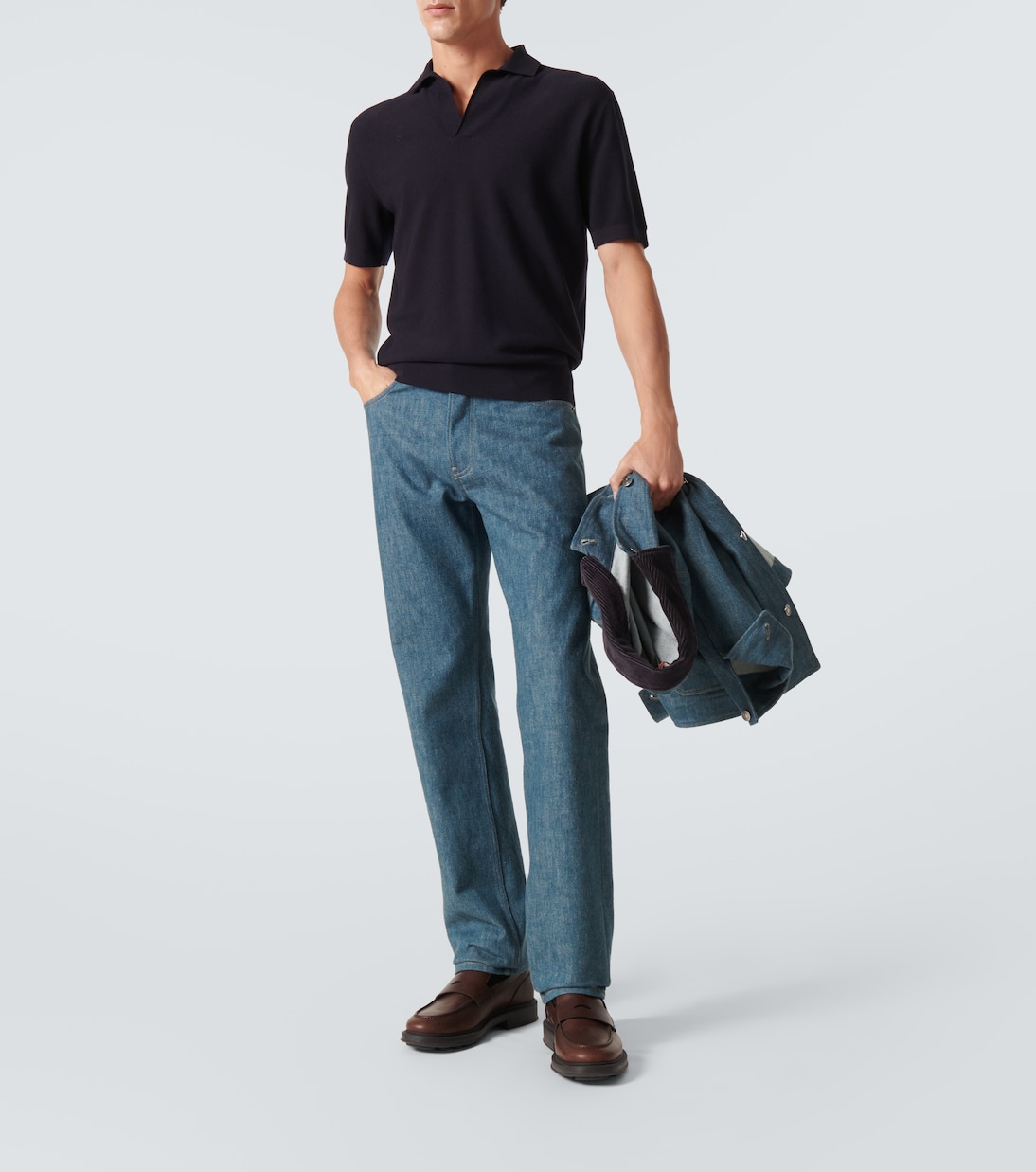 Polo Walkery de algodón y seda | Loro Piana