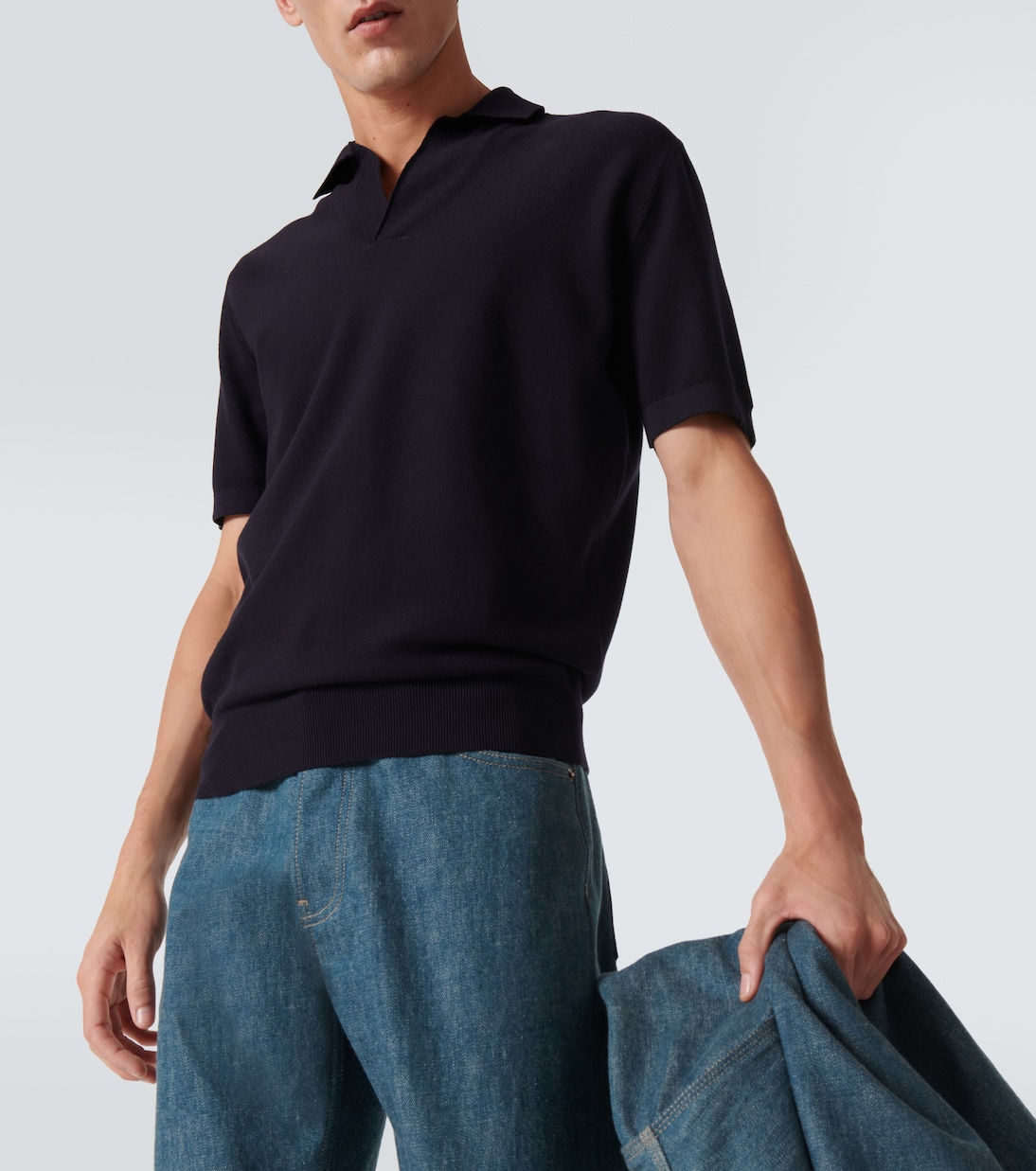 Polo Walkery de algodón y seda | Loro Piana