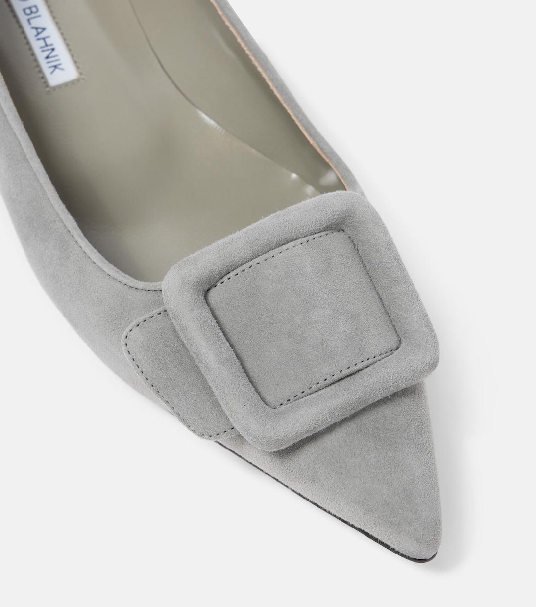 Ballerine Maysalepumpflat in suede | Manolo Blahnik