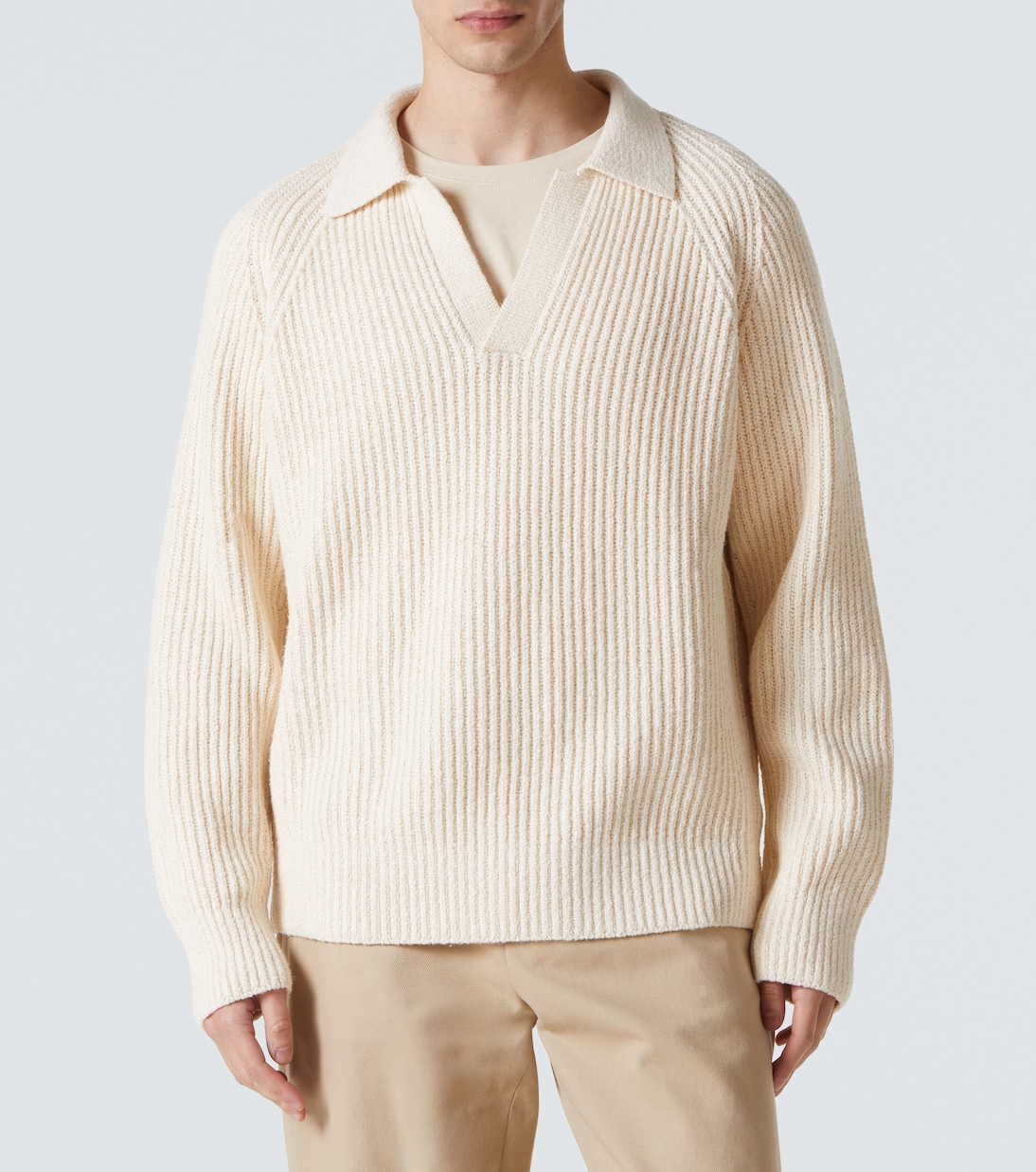 Polo in cotone a coste | Tod's
