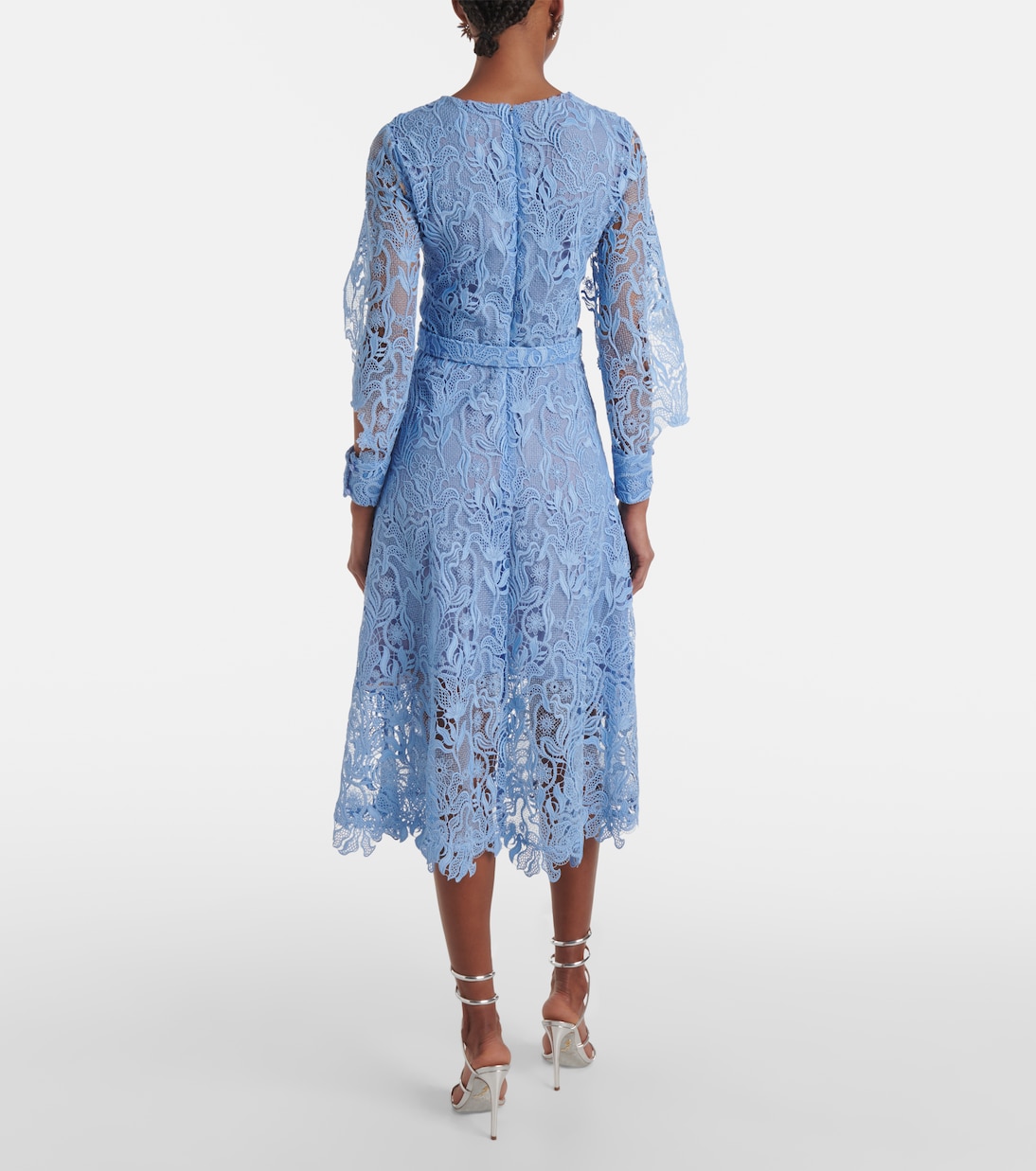 Vestido de cóctel de encaje floral | Oscar de la Renta