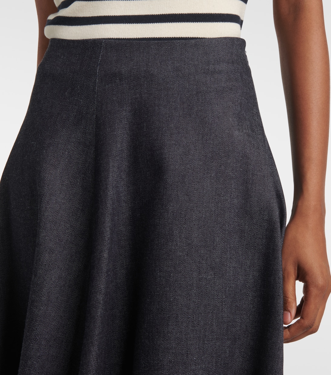 Falda midi Varda de algodón | Altuzarra