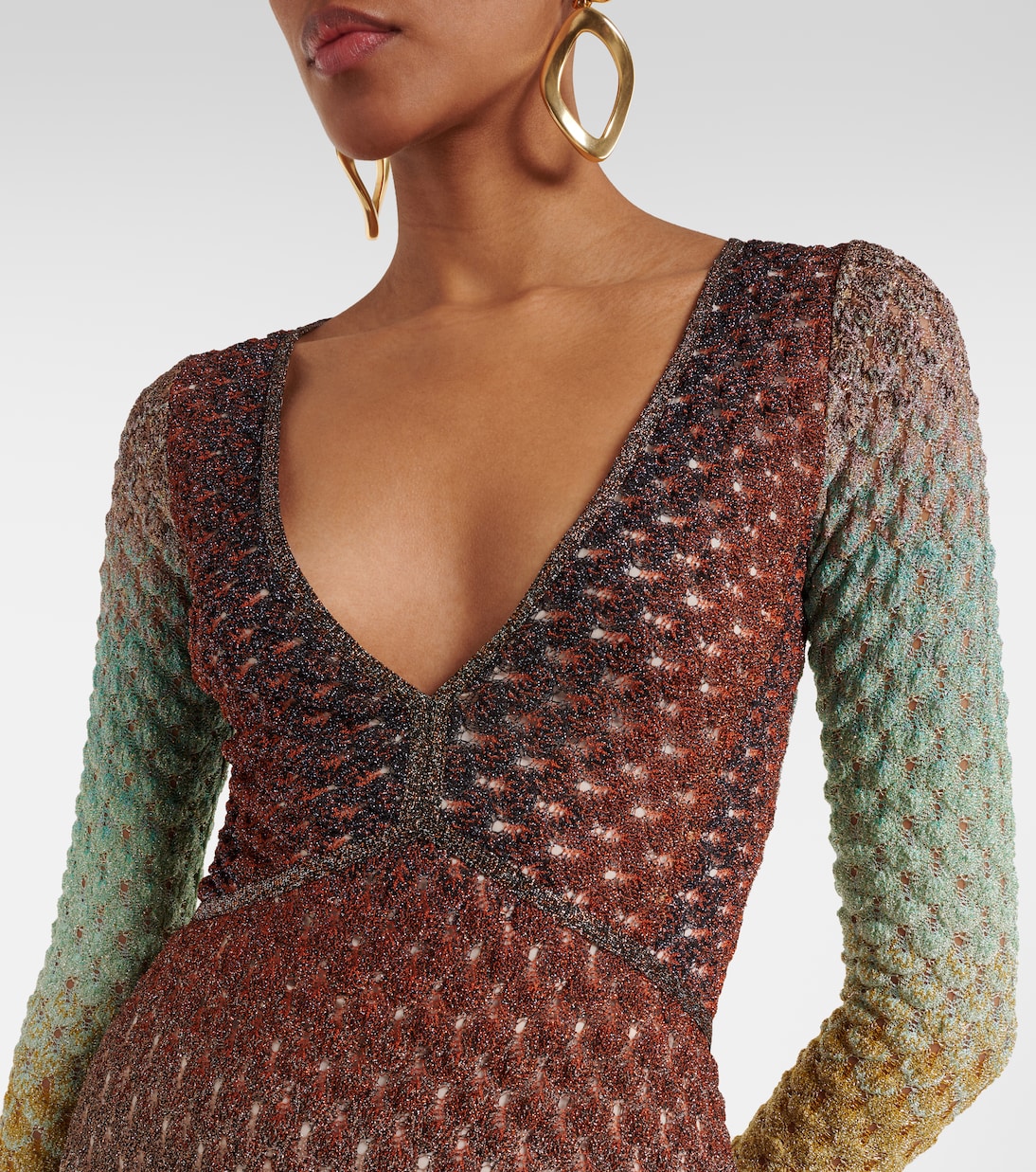 Abito lungo in maglia | Missoni