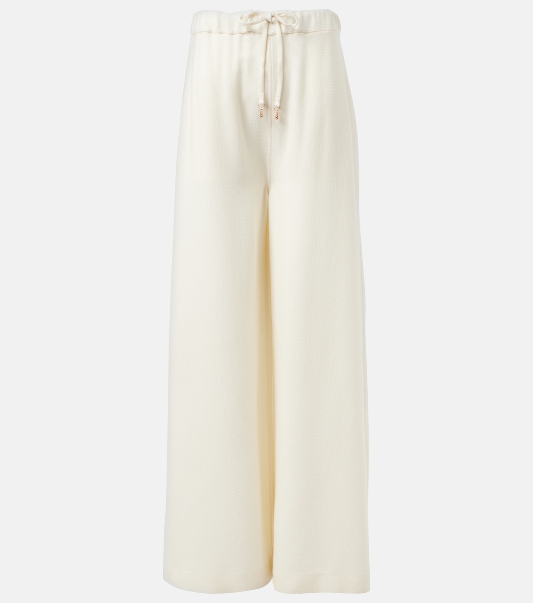 Pantalon ample Gelos en jacquard de laine et soie | Gabriela Hearst