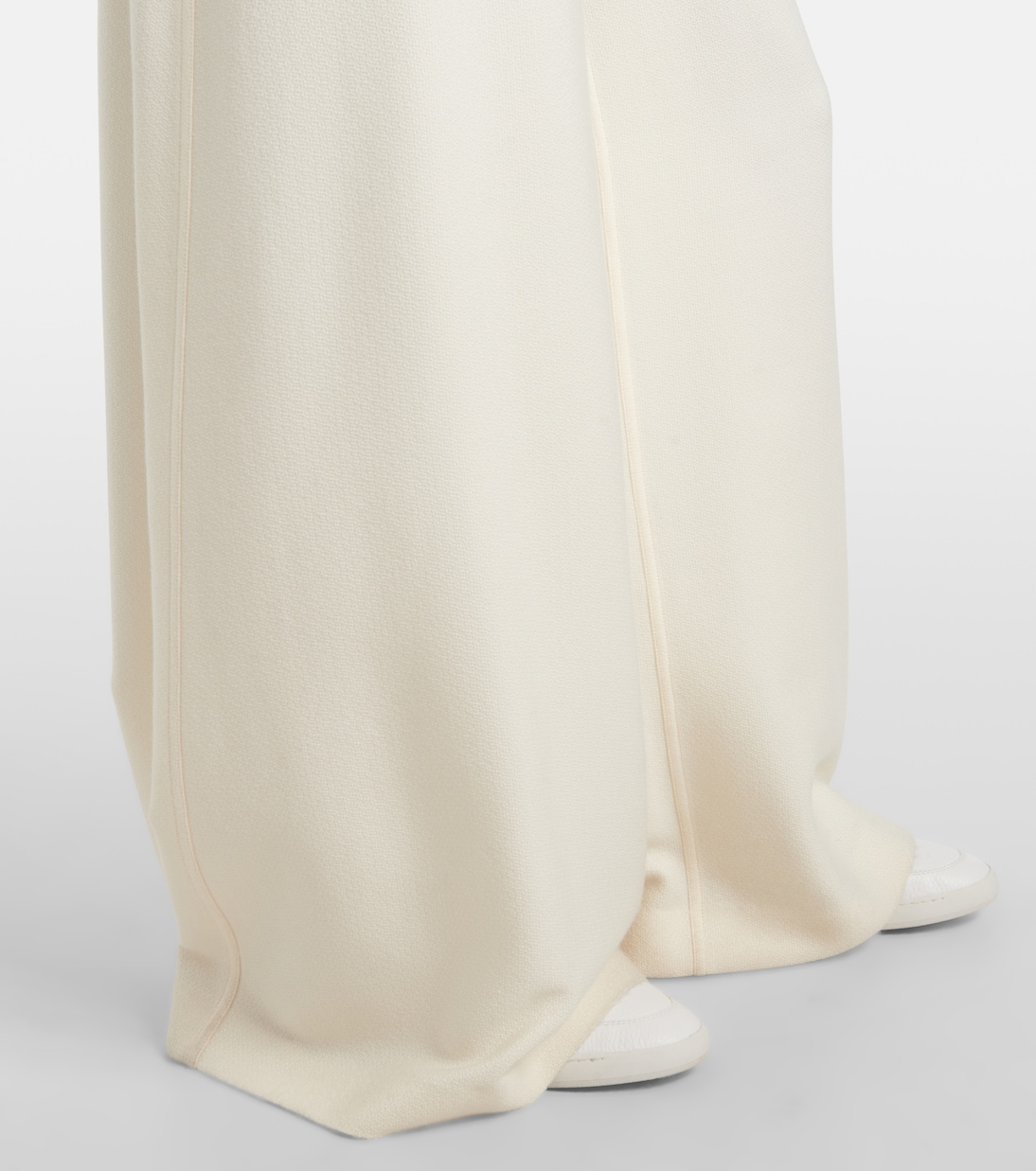 Pantalon ample Gelos en jacquard de laine et soie | Gabriela Hearst