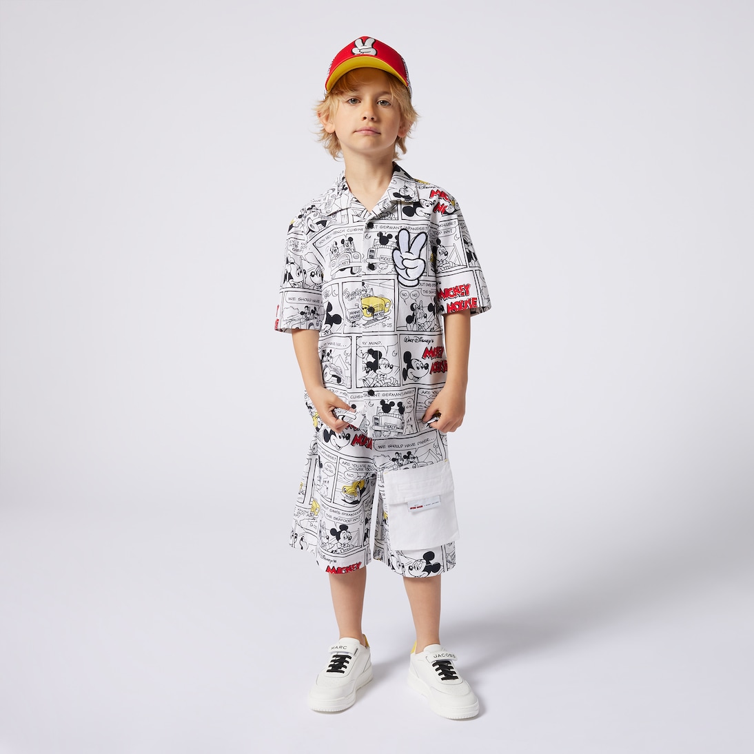 X Disney® Shorts aus Baumwoll-Jersey | Marc Jacobs Kids