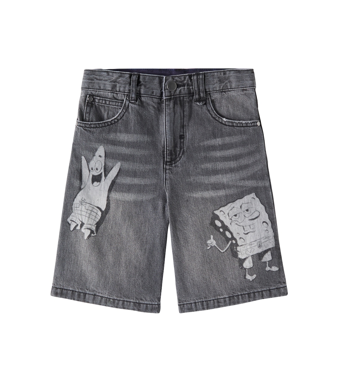 x SpongeBob - Shorts di jeans con stampa | Stella McCartney Kids