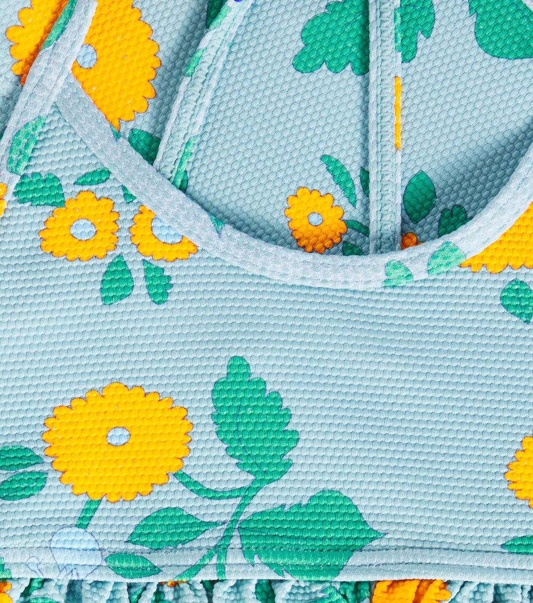Flowers printed bikini | Tinycottons