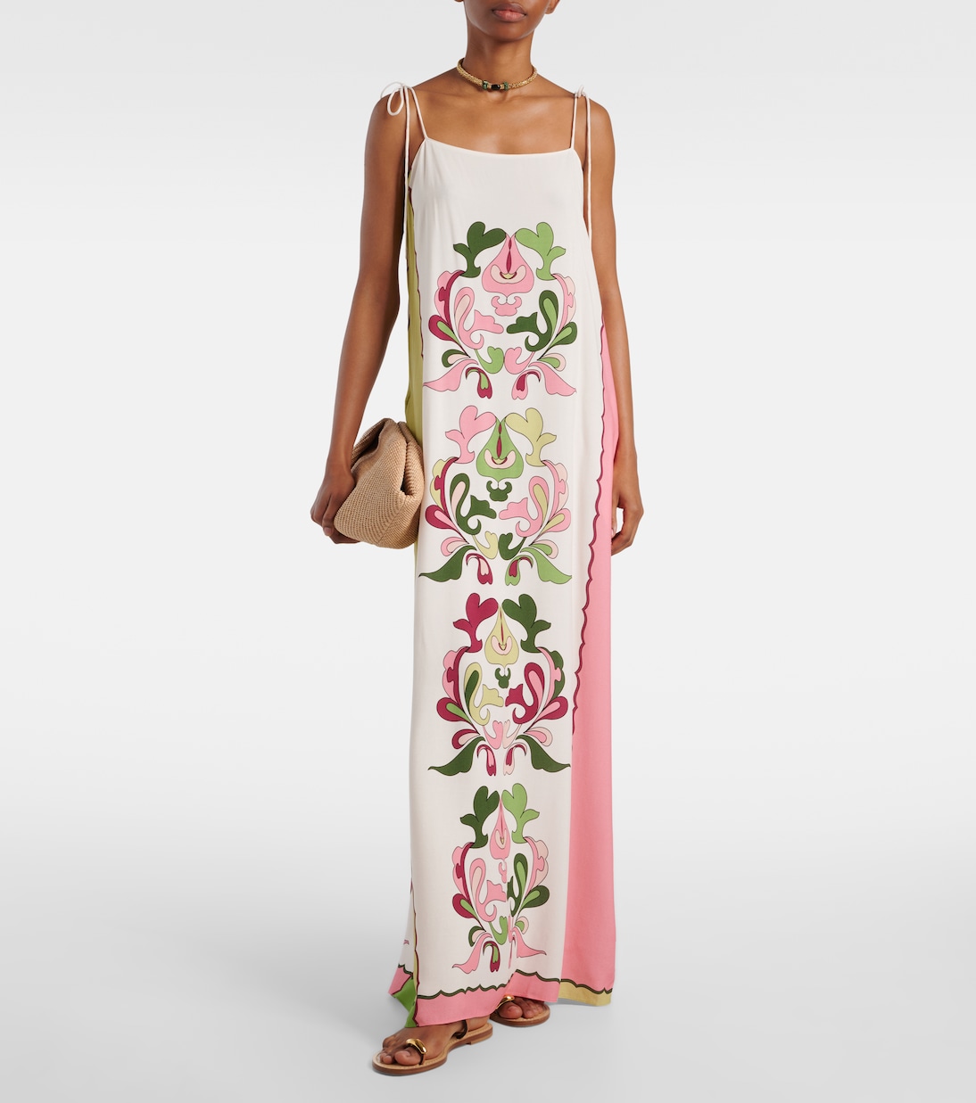 Bedrucktes Maxikleid Inamorata | Adriana Degreas