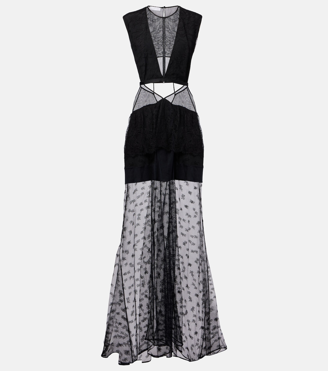 Abito lungo in pizzo | Stella McCartney