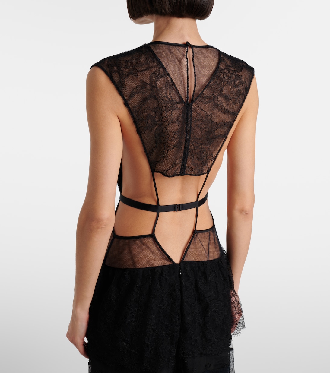 Abito lungo in pizzo | Stella McCartney