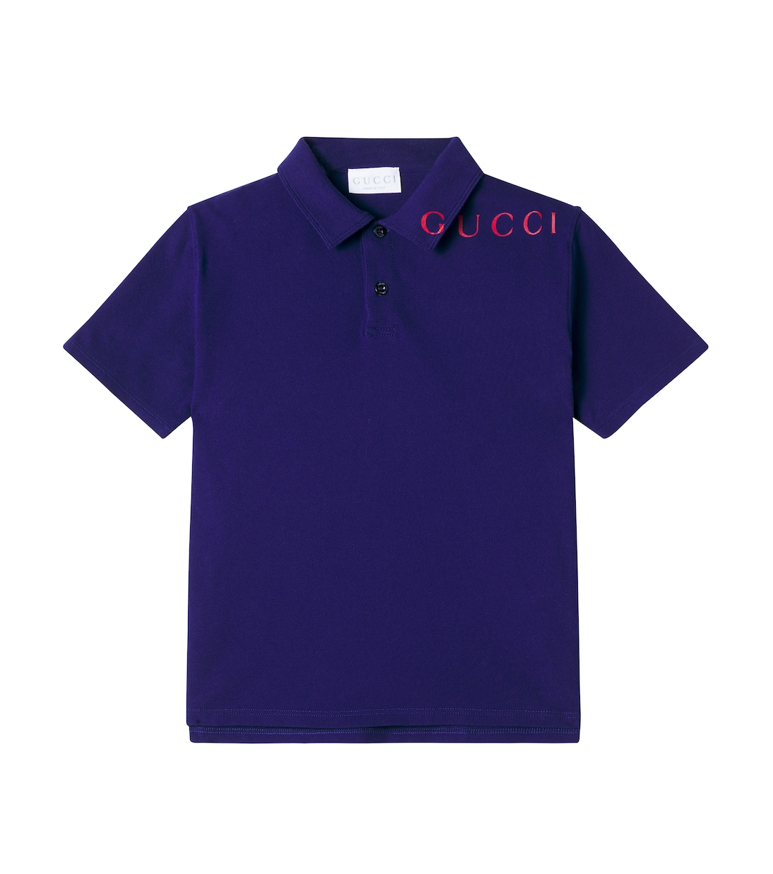 Polo de algodón con logo | Gucci Kids
