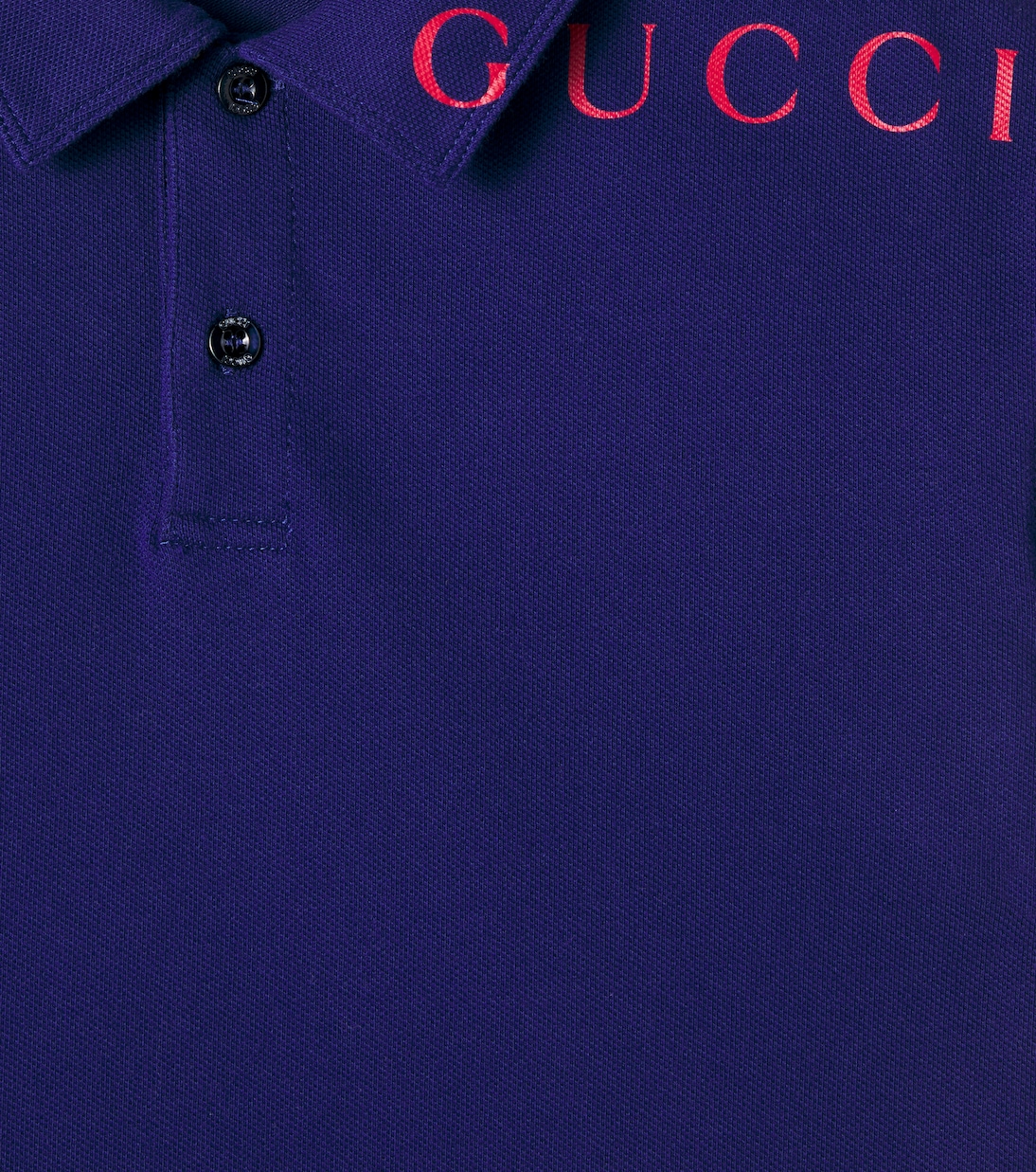 Polo de algodón con logo | Gucci Kids