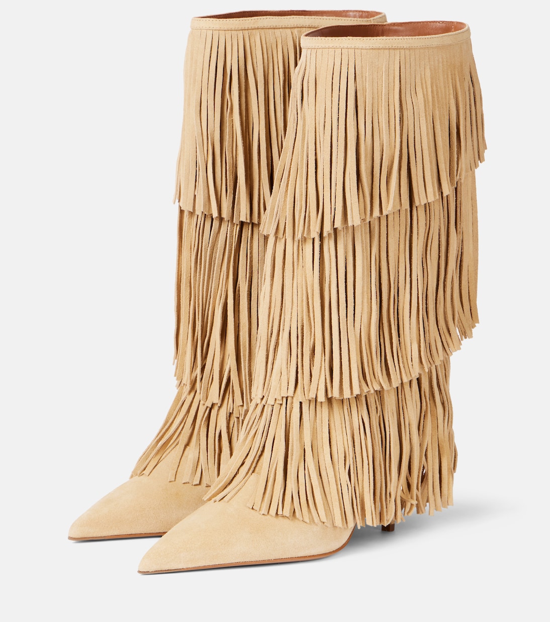 Botas Jessie 75 de ante con flecos | Paris Texas