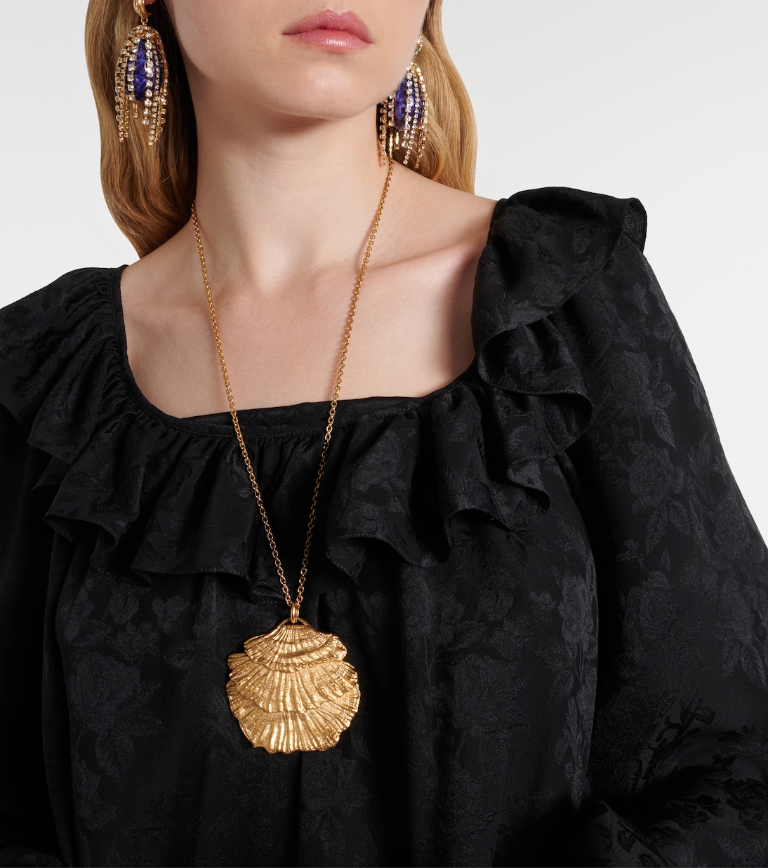 Robe en jacquard de soie | Chloé