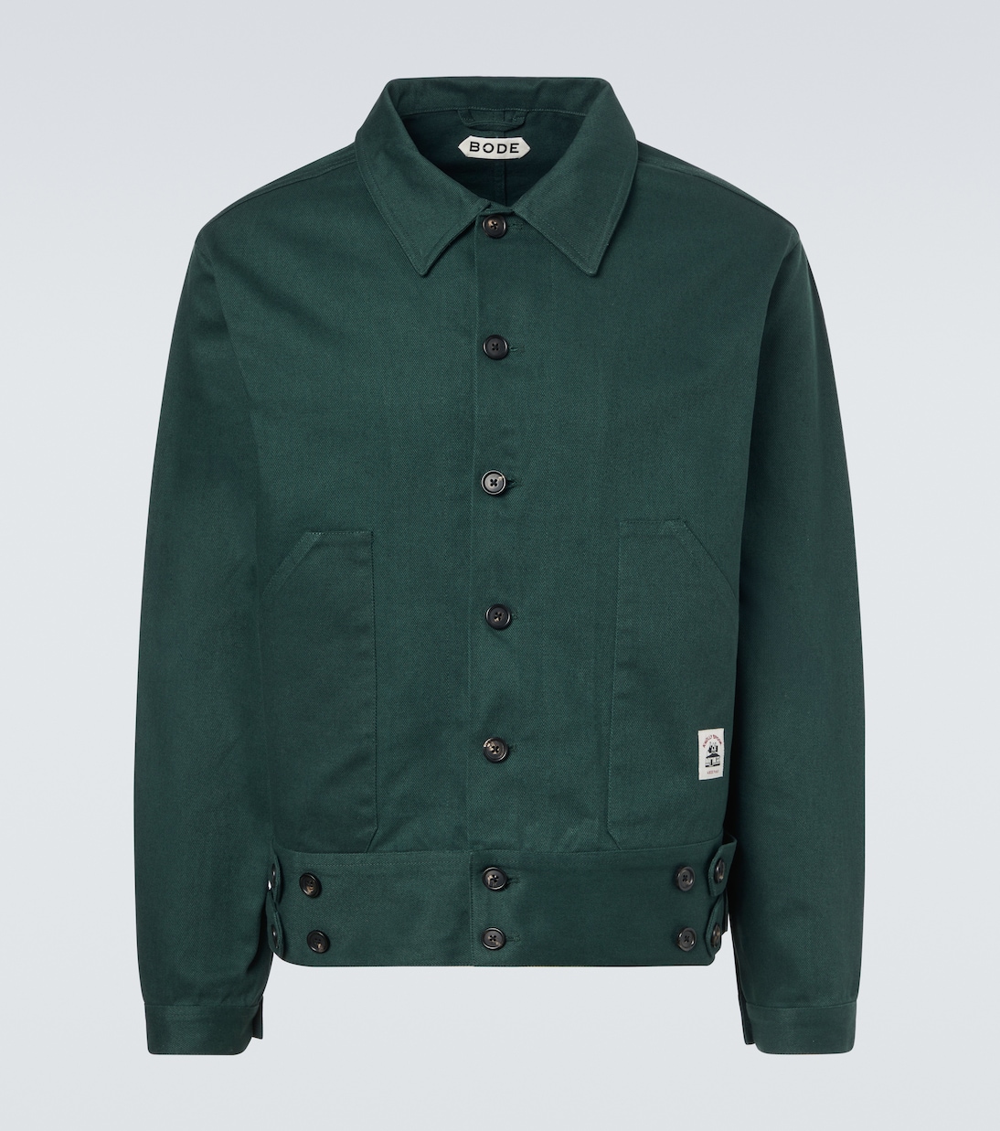 Knolly Brook cotton twill jacket | Bode